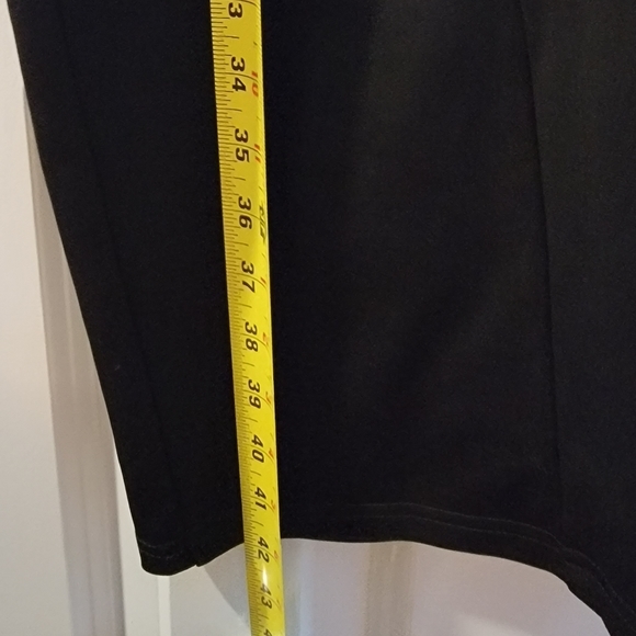 Chicwe Women's Stretch Black Sort Sleeved Dress 2X Scarf NWT‎ - Picture 5 of 13